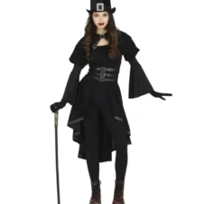 Costume da ragazza dark goth per adolescenti
