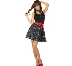 Costume da ragazza degli anni '50 o '60 per le donne