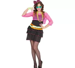 Costume da ragazza Groupie anni '80 per donna