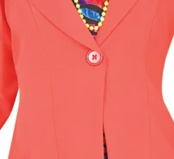 Costume da ragazza multicolore anni '80 per donna