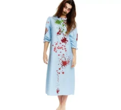 Costume da Ragazza Posseduta in veste blu per donna