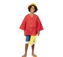 Costume da Ragazzo Elastico Rosso con Bandana per Bambino