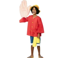 Costume da Ragazzo Elastico Rosso con Bandana per Bambino