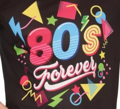 Costume da ragazzo multicolore anni '80 per uomo