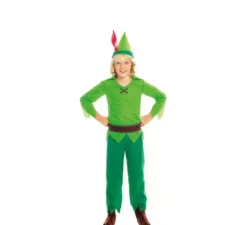 Costume da ragazzo volante verde per bambino