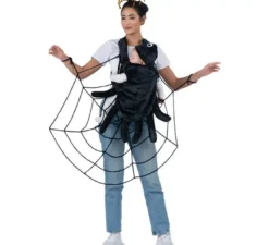 Costume da Ragnatela e Ragno con copri zaino per adulto e bambino