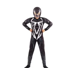Costume da ragno nero malvagio per bambino