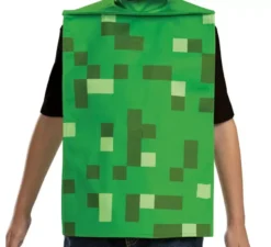 Costume da rampicante Minecraft con maschera per ragazzo