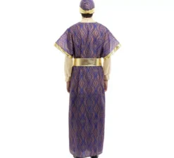Costume da Re Baltasar Mago Viola per uomo