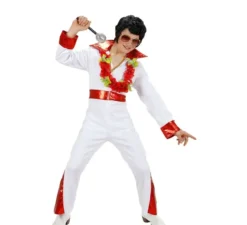 Costume da re del rock and roll per uomo
