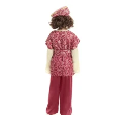 Costume da Re Gaspare del Paggio Rosso con cappello per bambino