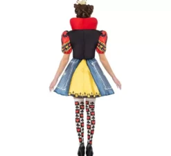 Costume da Regina di Cuori con collant per donna