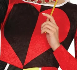 Costume da Regina di Cuori rossa per donna