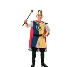Costume da re medievale per bambino e bambino