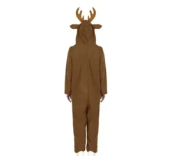 Costume da Renna o Pigiama con cappuccio e corna per bambini