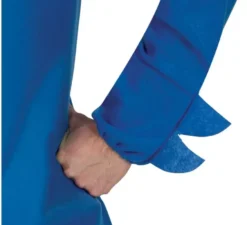 Costume da riccio blu per uomo