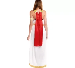 Costume da romana imperiale bianco per donna