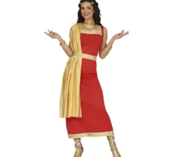 Costume da Romana rosso e oro per donna