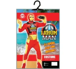Costume da Ron Man mascherato per uomo