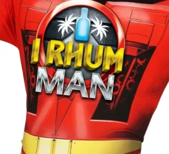 Costume da Ron Man mascherato per uomo