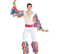 Costume da Rumbero bianco per uomo