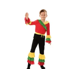 Costume da rumbero rosso per un ragazzo