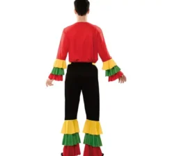 Costume da rumbero rosso per un uomo