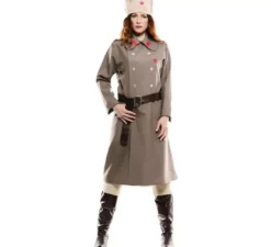 Costume da Russa grigio per donna