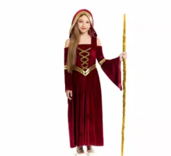Costume da sacerdotessa strega per bambine