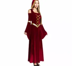 Costume da sacerdotessa strega per donna