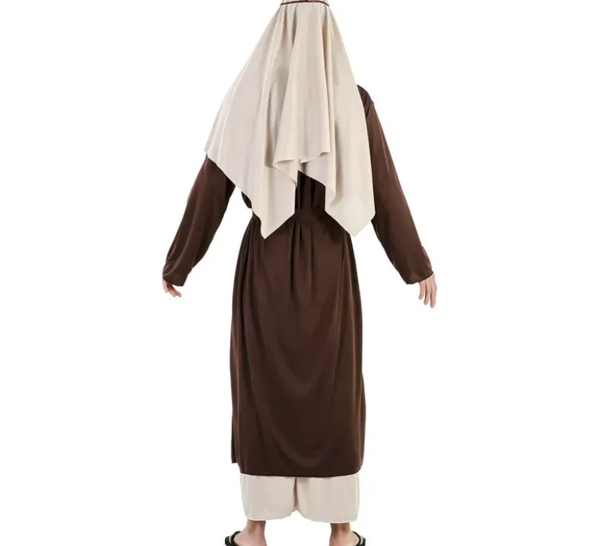 Costume da San Giuseppe marrone per uomo