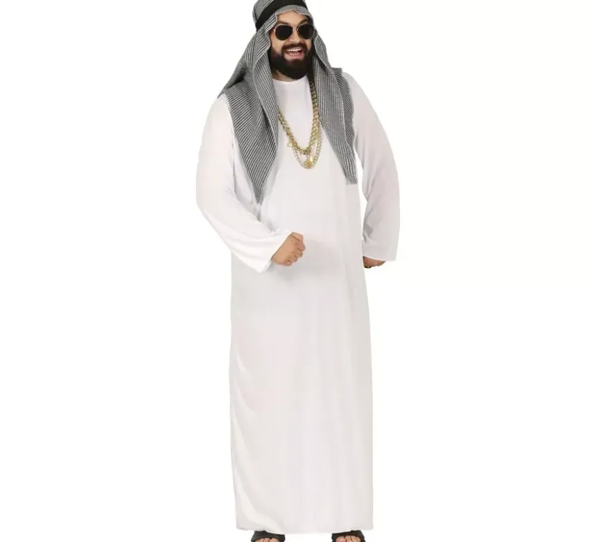 Costume da sceicco arabo per uomo