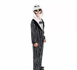 Costume da scheletro adatto per ragazzi
