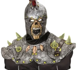 Costume da scheletro centurione romano da uomo