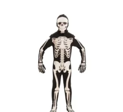 Costume da scheletro completo deluxe per bambini
