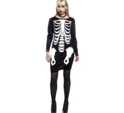 Costume da scheletro da donna