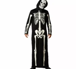 Costume da scheletro della morte da uomo