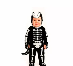 Costume da scheletro di dinosauro per ragazzo