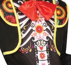 Costume da scheletro Mariachi per bambino