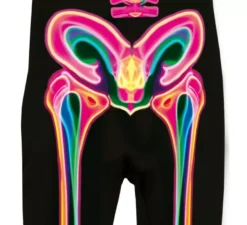 Costume da scheletro neon per bambino