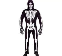 Costume da scheletro per uomo