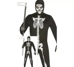 Costume da scheletro per uomo