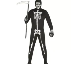 Costume da scheletro per uomo