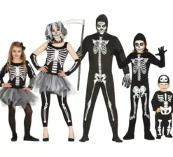 Costume da scheletro per uomo