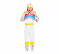 Costume da sciatore retr� per ragazze