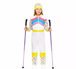 Costume da sciatore retr� per ragazze