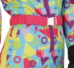Costume da sciatrice anni '80 per donna