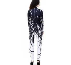 Costume da scimmia con stampa veleno per donna