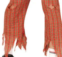 Costume da scolaretto zombie per uomo