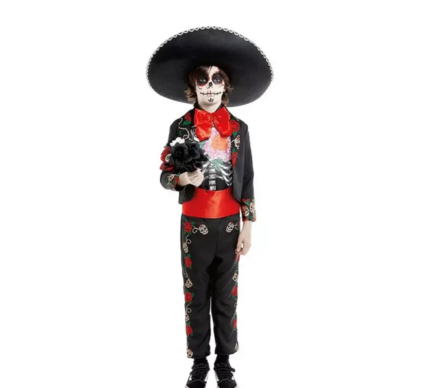 Costume da Señor Catrin Il Giorno dei Morti per bambino